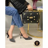 Zapato y bolso Miss Melisa 2024 Diseño elegante para invitaciones especiales T247